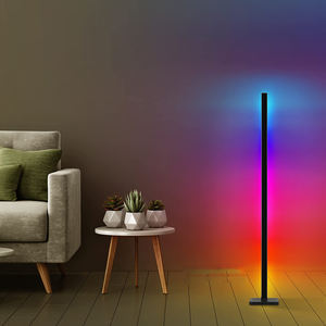 Lámpara de esquina Rgb que cambia de color música melodía luz Tuya lámpara de pie - Product Image 1