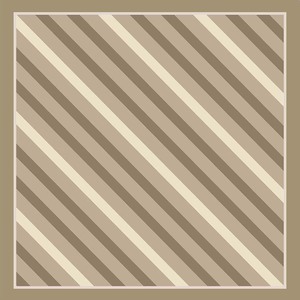 Écharpe en polyester à rayures diagonales minimalistes 70*70cm, carrée, pour femmes, pour le bureau, tous les jours, à porter avec tout - Product Image 3