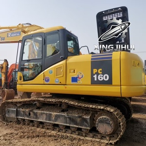 Excavatrice sur chenilles d'occasion Komatsu 160-7, modèle 2022, 16 tonnes, chenilles en caoutchouc, grande taille, godet de 0,8 m³, certifiée - Product Image 5