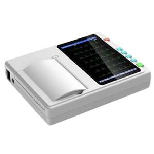 เครื่องตรวจคลื่นไฟฟ้าหัวใจแบบพกพา JZ-TEC301 ชนิดอิเล็กทรอนิกส์ 12 ลีด 3 ช่องสัญญาณ สำหรับสัตวแพทย์ ได้รับการรับรองมาตรฐาน CE ระดับ II - Product Image 1