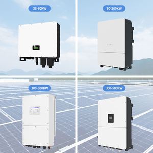MPPT Gamme 180-850V Fréquence réseau 50/60Hz 75KW 100KW 125KW Hybride Triphasé - Product Image 2