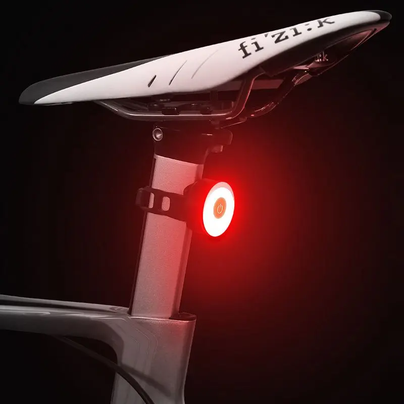 Bicycle Rear Light USB Rechargeable IPX5 Waterproof Bike Light For MTB Helmet Pack Bag Tail Light 5 Models Cycling Taillight