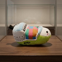Peluche Bateau Douce Personnalisée Brodé, Rembourrée en Coton PP, Jouet Moelleux Multi-Scènes, Cadeau d'Anniversaire ou de Fête pour Enfants