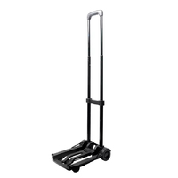 Travelsky personnalisé capacité max 45kg facile à transporter avion pliant chariot à bagages à vendre