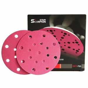 छेद अपघर्षक डिस्क 150 मिमी 6 इंच हुक और लूप सैंडिंग डिस्क 60-800 ग्रिट सैंडपेपर सैंडर गोल रेत कागज - Product Image 2