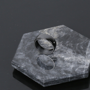 Carcasa de Anillo Inteligente de Cerámica de Zirconia Personalizada (Parte de Apariencia) Control por Aplicación, Sensor de Oxígeno en Sangre, Resistente al Agua IP68, Magnético - Product Image 1