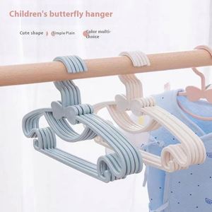 Multifunctional Single Tire Baby Clothes Cute <b>Plastic</b> Kids Hanger Clothing Organizer for Living Room - Product Image 4