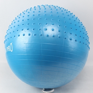 Boule de massage <span class=keywords><strong>gonflable</strong></span> à demi-épi personnalisée de 65cm Offre Spéciale demi-boule lisse - Product Image 4