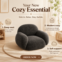 Ensemble de fauteuils simples noirs de style médiéval avec structure en bois et pieds en métal pour salon, balcon, salon de beauté, meubles de maison