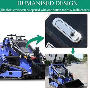 Chinese Lonking Supplier CDM307 CDM308 CDM312 High Quality <b>Small</b> Skid Steer Loader - Product Image 5