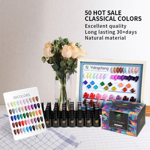 เจลทาเล็บคุณภาพเยี่ยม ปี 2022 สินค้าขายดี สไตล์เกาหลี ชุด 50 สี สำหรับร้านทำเล็บและใช้ส่วนตัว - Product Image 2