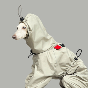 Impermeabile per Cani di Taglia Grande, Quattro Gambe, Regolabile con Cordoncino, Resistente al Vento e all'Acqua, per Tutte le Stagioni - Product Image 2