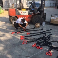 Élingue de chaîne soudée de levage en acier à quatre pieds G80