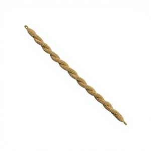 Cordón de Macramé TAO-CC-3013 Dorado, Clásico, de 3 Hilos Trenzados, con Acabado Recubierto, Alta Tenacidad, Color Personalizable - Product Image 2