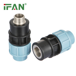 IFAN hiệu suất cao thủy lợi phụ kiện tiêm ASTM d3035 PP nén phụ kiện khuỷu tay TEE HDPE Ống phù hợp - Product Image 2
