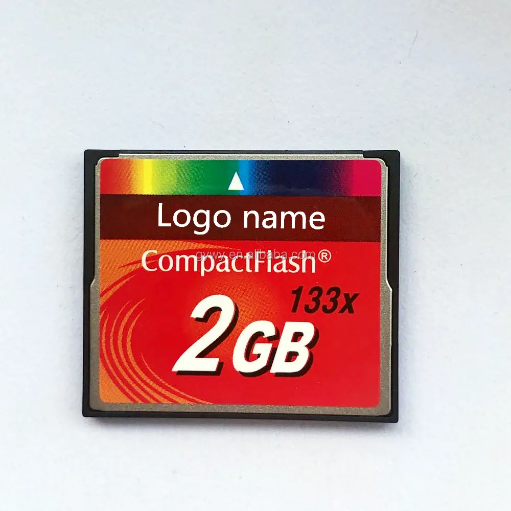 La tarjeta CF 8G 133X Transcend Tarjeta de memoria Compactflash, 2GB