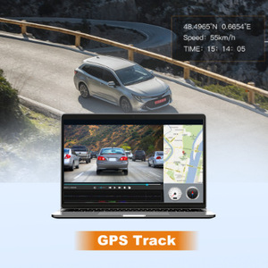 Caméra embarquée Bepocam 3,0 pouces 1800P Wifi, enregistreur intelligent pour voiture avec prise en charge de l'application pour la surveillance du stationnement - Product Image 4