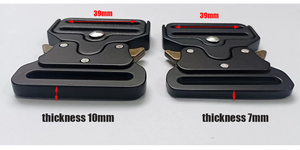 Có Thể Điều Chỉnh 1.5 Inch Kim Loại Vành Đai Khóa Cho Chiến Thuật Thắt Lưng Đầy Màu Sắc Mạnh Mẽ 38Mm Tùy Chỉnh Chiến Thuật Vành Đai Khóa Biểu Tượng Kim Loại - Product Image 4