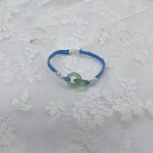 Pulseira com tecelagem <span class=keywords><strong>beart</strong></span> ami cadeau bff string tressé bracelet Double anneau corde à main tissé fleur bracelet couple femmes - Product Image 6