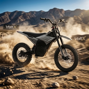 Moto tout-terrain puissante 72V4500W sans balais pour adultes, moto d'exploration, batterie au lithium 72V 4500W, moteur sans balais - Product Image 1