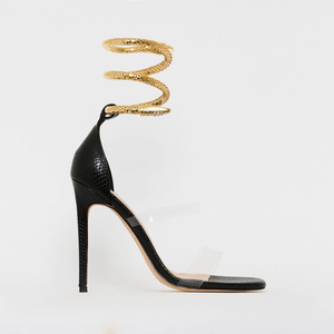 Sh10269a ragazze Sexy ultimi sandali <span class=keywords><strong>con</strong></span> <span class=keywords><strong>tacco</strong></span> alto 2023 scarpe <span class=keywords><strong>con</strong></span> <span class=keywords><strong>tacco</strong></span> da donna <span class=keywords><strong>con</strong></span> design allacciato in cina - Product Image 2