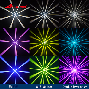 Projecteur à tête mobile à faisceau haute intensité 295W 14R, contrôle DMX512, prisme rotatif, équipement de scène, adapté aux <span class=keywords><strong>DJ</strong></span> et aux discothèques - Product Image 6