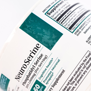 Etiquetas de Vinilo de Grado Médico Resistentes al Agua Personalizadas Directas de Fábrica, con Acabado Mate y UV 3D para Botellas de Vitaminas y Píldoras - Product Image 3