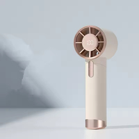 Ventilateur de poche luxueux, ventilateur portatif, recharge USB, ventilateur paresseux