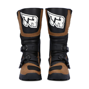 G5 Customize Wholesale Motorbike Road Riding Boots Black Waterproof Moto Racing Boots for Men - Product Image 4