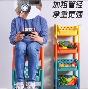 Kệ Đựng Đồ Nhiều Lớp Bằng Nhựa 2/3/4 Kệ Xếp Đồ Di Chuyển Nhiều Tầng Cho Nhà Bếp, Phòng Tắm, Kệ Xe Đẩy - Product Image 5