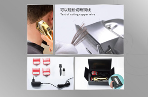 WMARK NG-2019A OEM, Nueva Máquina <span class=keywords><strong>de</strong></span> <span class=keywords><strong>Cortar</strong></span> Cabello Inalámbrica con Diseño Totalmente Metálico, Cortadora <span class=keywords><strong>de</strong></span> Cabello Eléctrica Profesional para Barberos - Product Image 6