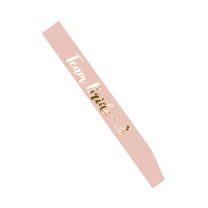 Da sposa Doccia Da Sposa Del Partito di Gallina Addio Al Nubilato Squadra Sposa Sash <span class=keywords><strong>Bride</strong></span> <span class=keywords><strong>to</strong></span> Be Sash - Product Image 3