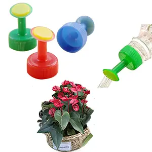 Hochwertige tragbare Haushaltskunststoff-Garten bedarf Bewässerungs-Sprinkler düse für Pflanzenblumen-Tränke flasche