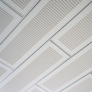 Pannello <span class=keywords><strong>in</strong></span> <span class=keywords><strong>Cartongesso</strong></span> Acustico Perforato Esagonale ad Alta Resistenza, Dimensioni Standard per Decorazione d'Interni, Controsoffitto <span class=keywords><strong>in</strong></span> <span class=keywords><strong>Cartongesso</strong></span> Perforato - Product Image 1