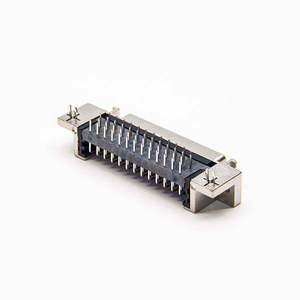 ขั้วต่อ SCSI 50 พิน แบบตัวเมีย ระยะห่างระหว่างขา 0.05 นิ้ว รุ่น 5-2232516-1 ซ็อกเก็ต SCSI 50 พิน MDR 50 พิน แบบมุมฉากชนิด DIP สำหรับอุปกรณ์อิเล็กทรอนิกส์ PCBA MDR 50 พิน - Product Image 4
