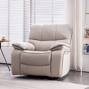 Sedia da Cinema reclinabile reclinabile per divano reclinabile in pelle - Product Image 3