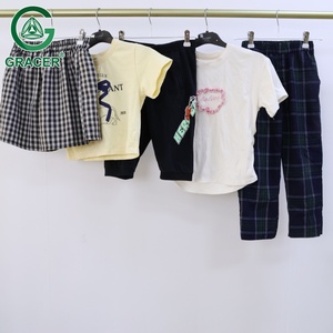 Abbigliamento Usato Estivo Unisex per Bambini, Pantaloni, Gonne e Magliette in Poliestere/Cotone, Vendita Diretta dalla Fabbrica Gracer - Product Image 2