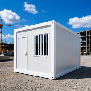 Conteneur Démontable Préfabriqué Modulaire Pliable à Assemblage Rapide Portable en Acier pour Bureau, Camp, Dortoir, Garde, Toilettes, Douche, Stockage sur Site - Product Image 1