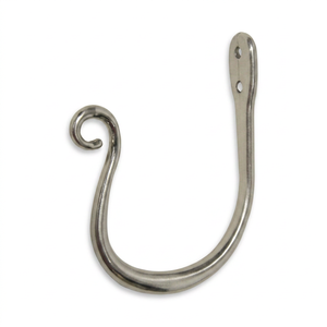 Metal <b>Curtain</b> Holdback Tieback J-<b>Hook</b> For Window Wall Mounted Accessories Wholesale - Product Image 4