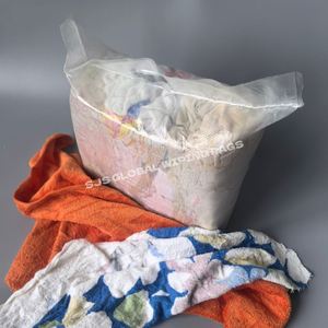 Paños de Limpieza de Algodón 100% Super Absorbentes de Color, Estándar Industrial para Mantenimiento y Limpieza de Equipos Pesados - Product Image 1