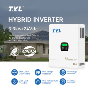 Sistema Solar Híbrido de Alta Calidad con Onda Sinusoidal Pura MPPT de 24V 3.3kW para Uso Fuera de la Red, SPF 2000-5000TL HVM Solar Hybrid SPF - Product Image 3