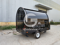 Conception innovante pour les entrepreneurs alimentaires modernes, camion-restaurant électrique à café