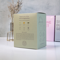 Boîtes cadeaux personnalisées en papier d'art 350 g/m² avec gaufrage et pelliculage mat pour l'emballage de crème pour le visage