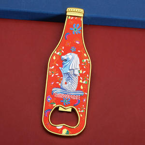 Abridor de Botellas de Metal con Forma de Botella Personalizado y Creativo, Abridor de Cerveza Minimalista y Duradero - Product Image 1