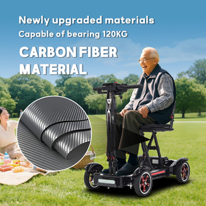 KRYL 2025 Nouveau Design Produit Haute Gamme <span class=keywords><strong>Tout</strong></span> <span class=keywords><strong>Terrain</strong></span> Utiliser Personnes Âgées Handicapées Scooter de Mobilité à <span class=keywords><strong>4</strong></span> <span class=keywords><strong>Roues</strong></span> Conduite Stable et Lisse - Product Image 6