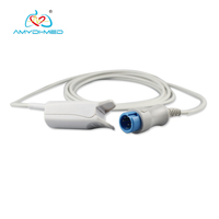 Capteur de SpO2 Mindray T5 T8 7 broches pour adulte, sonde de SpO2 à clip digital sans oxymètre