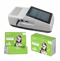 Machine d'immunodosage d'analyseur de réactif de détection rapide d'immuno-fluorescence vétérinaire