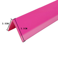 Bande de protection murale autocollante en PVC écologique anti-collision pour coins de carrelage, idéale pour les applications hospitalières