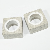 Bloc de pyrophyllite en céramique synthétique Yunnuo résistant à la chaleur pour presse à diamants HPHT, taille personnalisée
