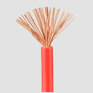 Aislamiento de pvc de 10mm flexible de cable de cobre